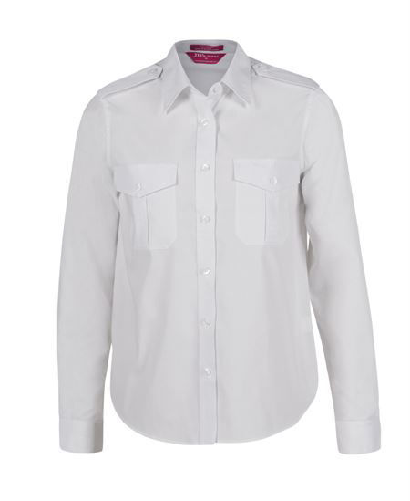 Ladies Long Sleeve Epaulette Shirt | Murray Uniforms Australia