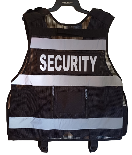 Multi Pocket Cool Mesh Fabric Vest With Body Camera Attachment New ...