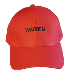 Baseball Cap Printed Warden