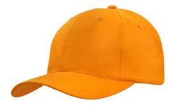 Baseball Cap  Anti Fade Fabric Orange