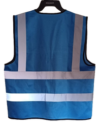 Hi Vis Vest Zip Front