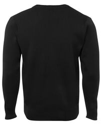 Menand39s Wool Mix Jumper Black