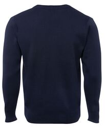 Menand39s Wool Mix Jumper Navy