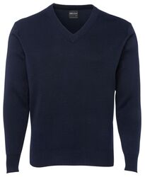 Menand39s Wool Mix Jumper Navy