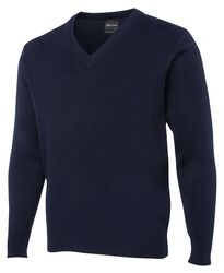 Menand39s Wool Mix Jumper Navy