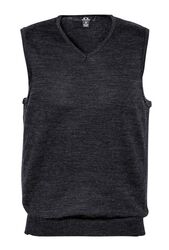 Mens Milano Vest Charcoal