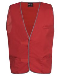 Plain Coloured Vest Red
