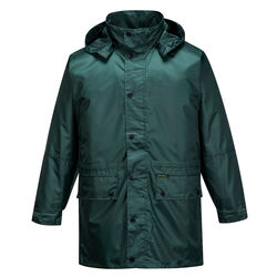 Waterproof Rain Jacket Bottle Green