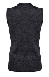 Womens Milano Vest Charcoal