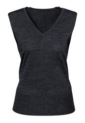 Womens Milano Vest Charcoal